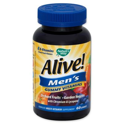 Alive!&reg; 60-Count Men&#39;s Gummy Vitamins