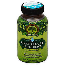 Well Roots&reg; 60-Count Colon Cleanse and Liver Detox Soft-Gels