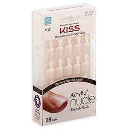 KISS® 28-Count Real Short Length French Nails