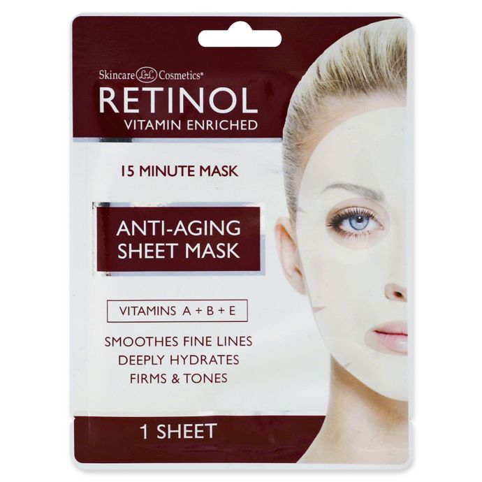 anti sheet mask x retinol aging Cosmetics Sheet Aging de Mask L Retinol Anti Skincare L
