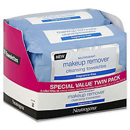 Neutrogena&reg; 50-Count Twin Pack Makeup Remover Cleansing Towelettes Fragrance-Free