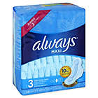 Alternate image 0 for Always&reg; 33-Count Maxi Size 3 Extra Long Unscented Super Pads With Wings