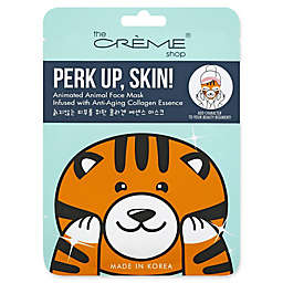 The Crème® Shop Perk UP Skin Collagen Infused Animated Tiger Mask