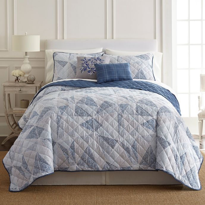 Pacific Coast Textiles Dillon 5 Piece Quilt Set Bed Bath And