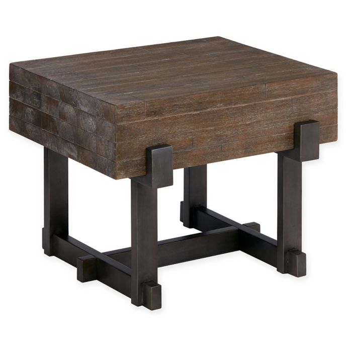 Ink Ivy Timber End Table Bed Bath Beyond