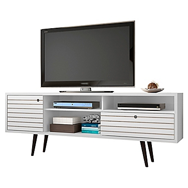 Manhattan Comfort&trade; Liberty 70.86-Inch TV Stand in White. View a larger version of this product image.