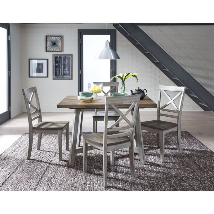 Standard Furniture Fairhaven 5 Piece Dining Set  in Rustic  