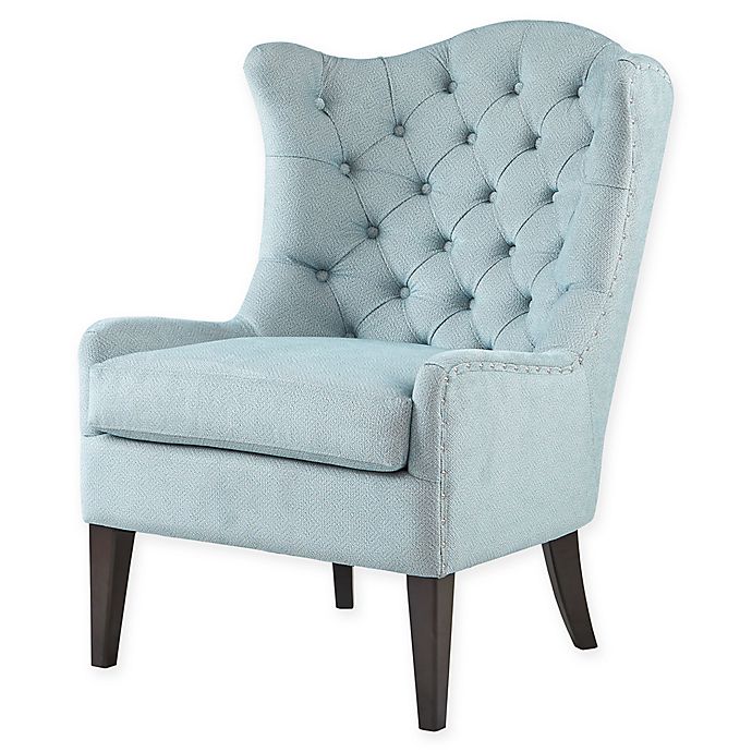 Madison Park Montini Accent Chair in Light Blue Bed Bath