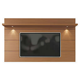 Manhattan Comfort Cabrini 2.2 Floating Wall TV Panel in Maple Cream
