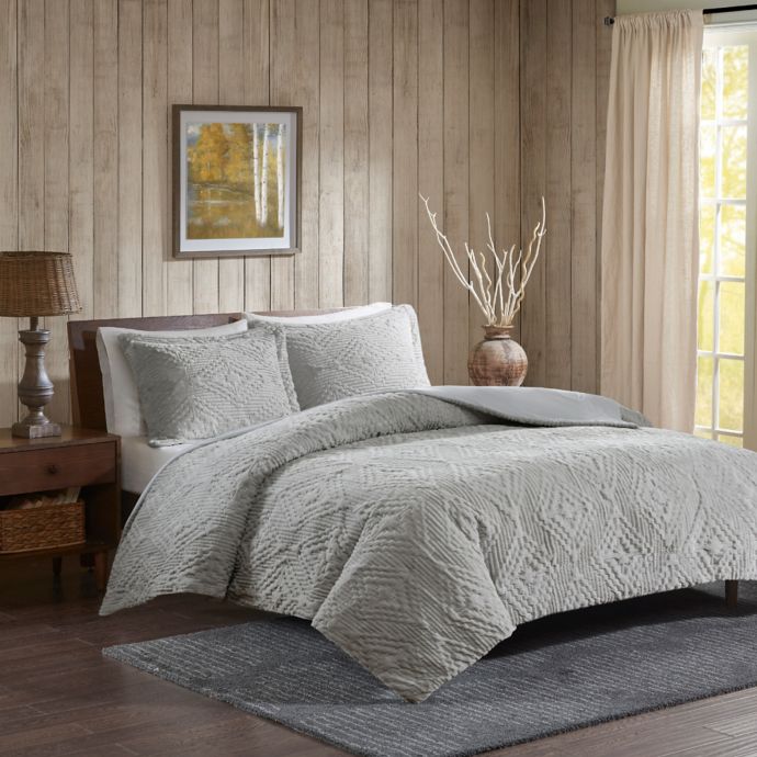 Woolrich Teton Plush Coverlet Set Bed Bath Beyond
