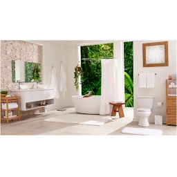 Soothing Chic Spa Bathroom