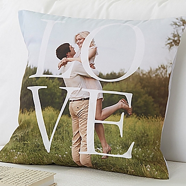LOVE 18-Inch Square Throw Pillow. View a larger version of this product image.