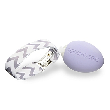 The Teething Egg&trade; Teether in Lavender. View a larger version of this product image.