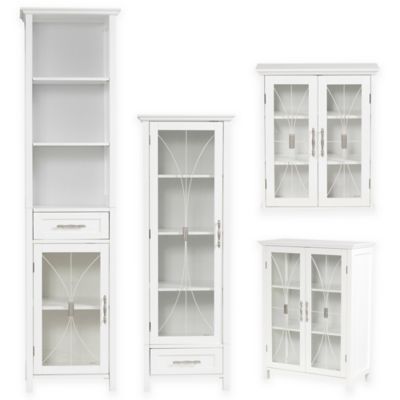 Elegant Home Fashions Lafayette Cabinet Collection in White
