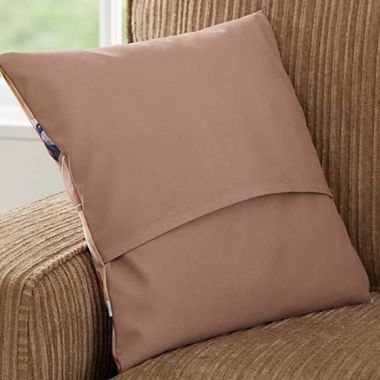 Family Photo 14-Inch Square Throw Pillow. View a larger version of this product image.