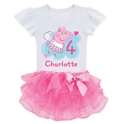 peppa pig birthday tutu