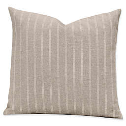 SIScovers® Striped Burlap 20-Inch Square Throw Pillow