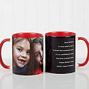 Photo Sentiments For Her 11 oz. Mug in Red