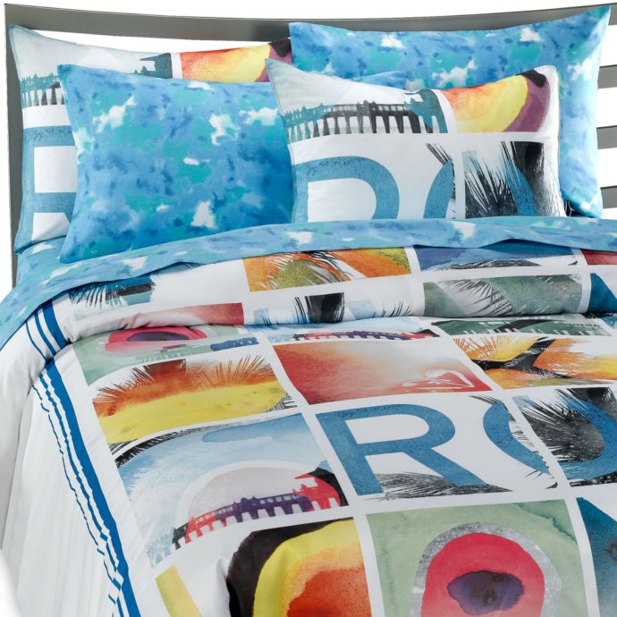 Roxy Vibe Twin Twin Extra Long Duvet Cover Set Bed Bath Beyond