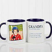 Definition of Dad/Grandpa 11 oz. Coffee Mug in Blue