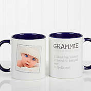 Definition of Grandma 11 oz. Photo Coffee Mug in Blue