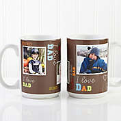 Loving You 15 oz. Personalized Photo Coffee Mug in White