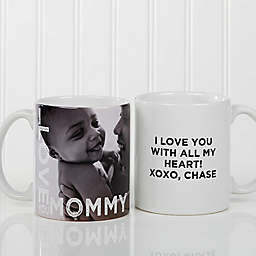 Loving Them 11 oz. Photo Coffee Mug in White