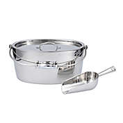Crafthouse by Fortessa Stainless Steel Ice Bucket and Scoop