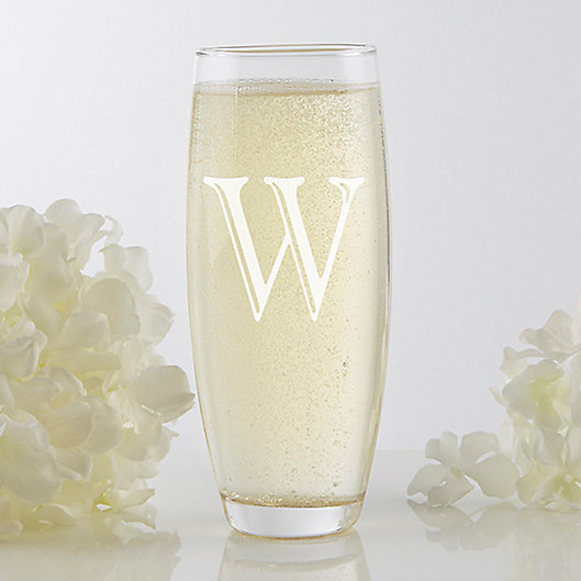 Alternate image 1 for Initial Impressions Stemless Champagne Flute