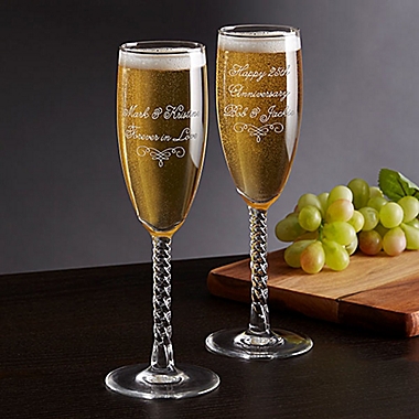 Write Your Own Champagne Flute. View a larger version of this product image.