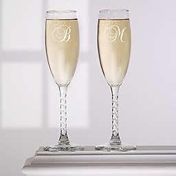 A Toast To Love Champagne Flutes (Set of 2)