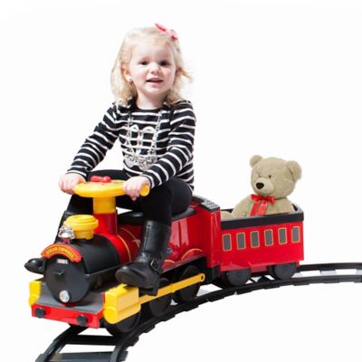 fisher price train ride on