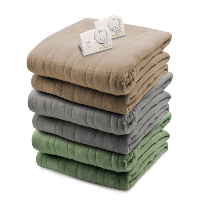 Biddeford Comfort Knit Analog Heated Blanket Bed Bath Beyond