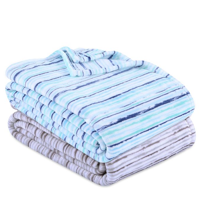 Berkshire Blanket® VelvetLoft® Watercolor Blanket Bed Bath & Beyond