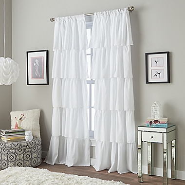 Marquee Light Filtering Pinch Pleat Back Tab Curtain Panel (Single). View a larger version of this product image.
