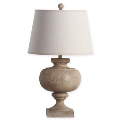 prescott bronze glass table lamp