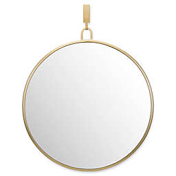 Varaluz® Casa Round Stopwatch 30-Inch x 24-Inch Mirror in Gold