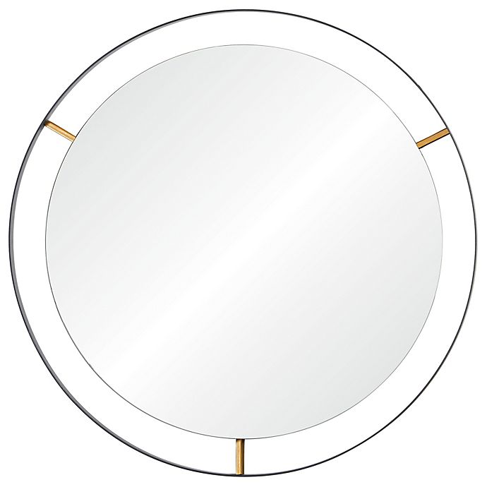 Varaluz Framed 30 Inch Round Mirror In, 30 Inch Mirror Round