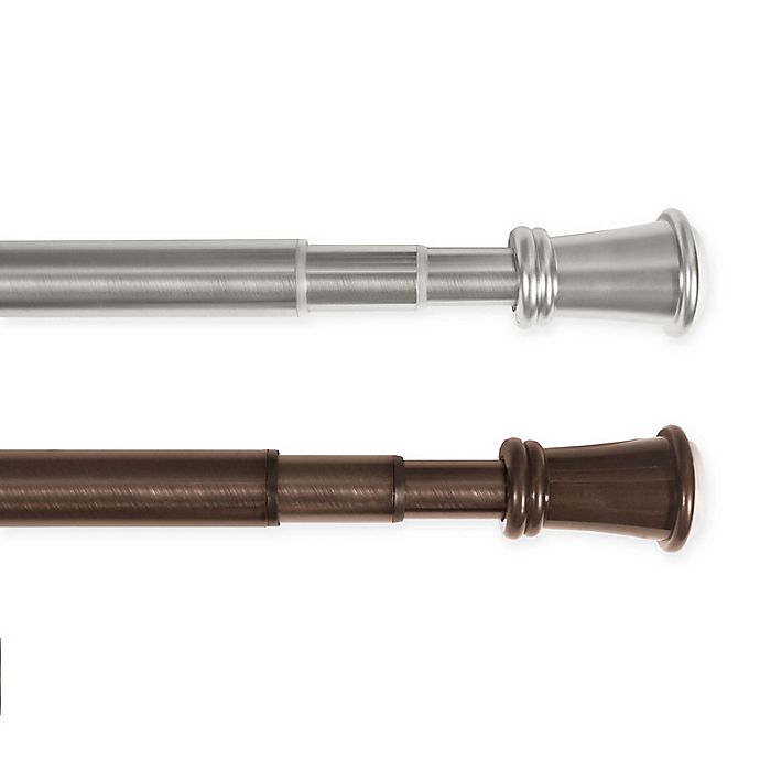 Maytex Superior Hold Adjustable Tension, Bed Bath And Beyond Curtain Rod