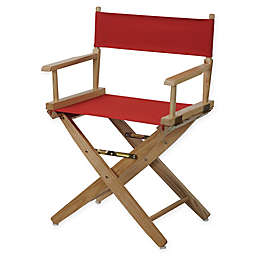 American Trails Extra-Wide Premium 18-Inch Directors Chair with Natural Finish