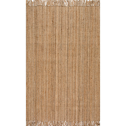 Alternate image 1 for nuLOOM Chunky Loop 9'6 x 13'6 Area Rug in Natural