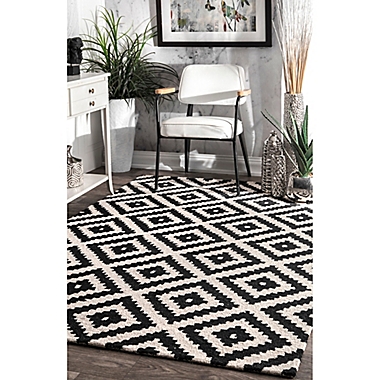 nuLOOM Kellee 9-Foot x 12-Foot Area Rug in Grey. View a larger version of this product image.