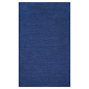 nuLOOM Chunky Woolen Cable 5-Foot x 8-Foot Area Rug in Navy