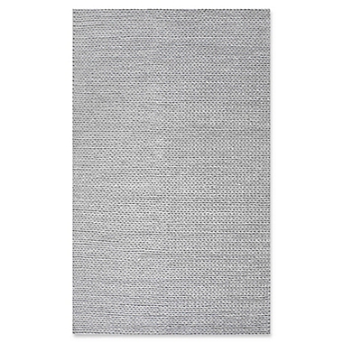 nuLOOM Chunky Woolen Cable 5-Foot x 8-Foot Area Rug in Light Grey. View a larger version of this product image.