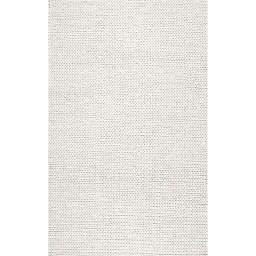 nuLOOM Chunky Woolen Cable10-Foot x 14-Foot Area Rug in Off-White