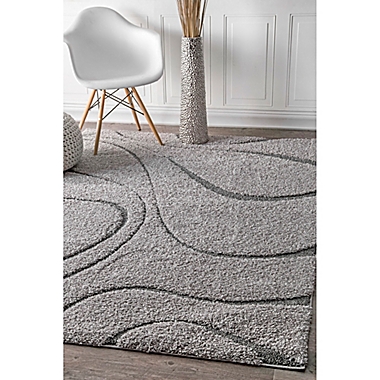 nuLOOM Carolyn 2-Foot 8-Inch x 8-Foot Runner in Dark Grey. View a larger version of this product image.