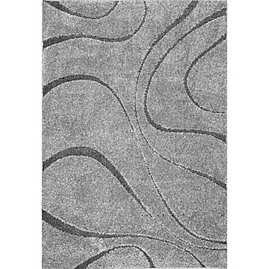 nuLOOM Carolyn 6-Foot 7-Inch x 9-Foot Area Rug in Dark Grey. View a larger version of this product image.
