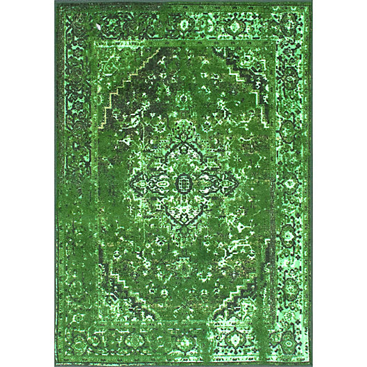 Alternate image 1 for nuLOOM Vintage Reiko 8-Foot x 10-Foot Area Rug in Green