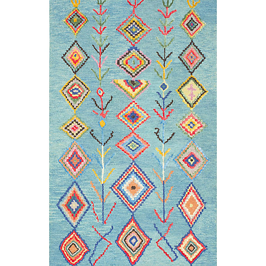 Alternate image 1 for nuLOOM Belini 8-Foot 6-Inch x 11-Foot 6-Inch Area Rug in Turquoise