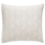 Frette At Home Levanto European Pillow Sham in Ivory Stone